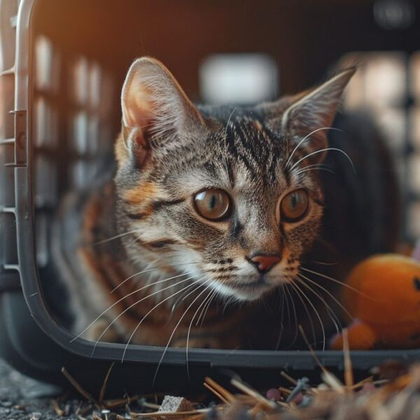 Comment habituer son chat à la caisse de transport