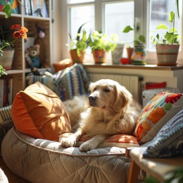 Créer un coin de repos parfait pour son chien