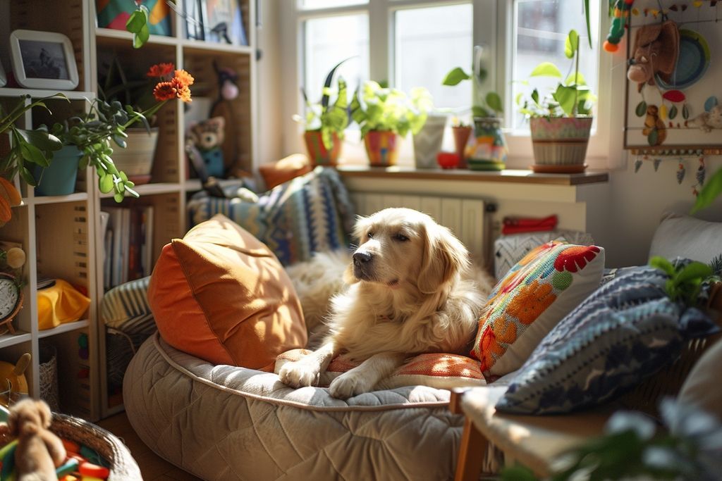 Créer un coin de repos parfait pour son chien