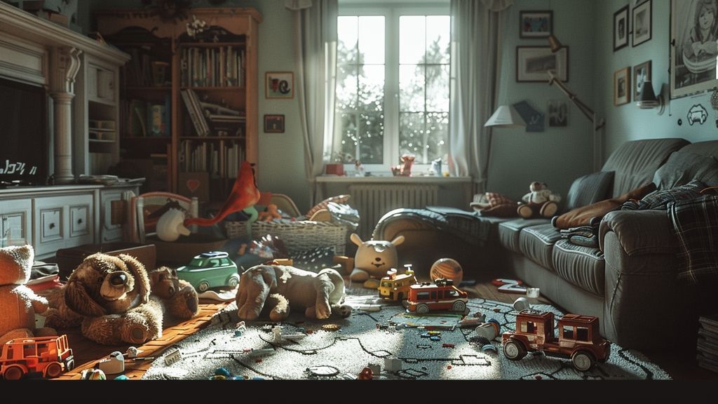 Identifier les causes spécifiques qui mènent au détritus intérieur lors de l’absence