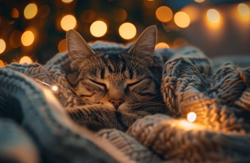 Pourquoi mon chat miaule la nuit ? Causes + solutions pratiques