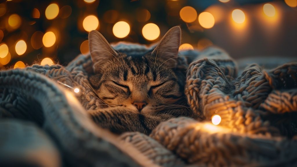 Pourquoi mon chat miaule la nuit ? Causes + solutions pratiques