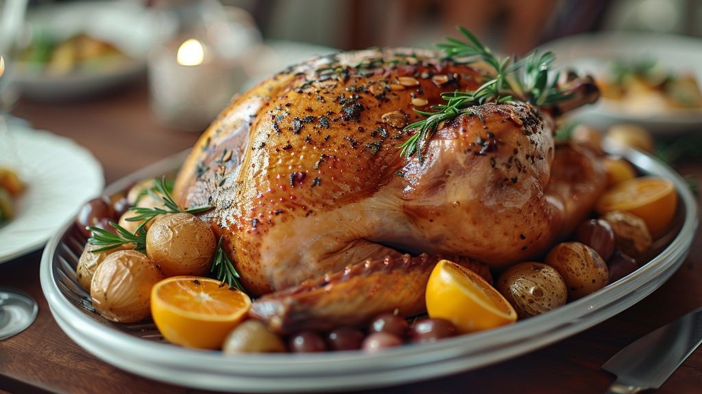Quelle est la place actuelle de la dinde dans l’alimentation française par rapport au poulet et au porc ?