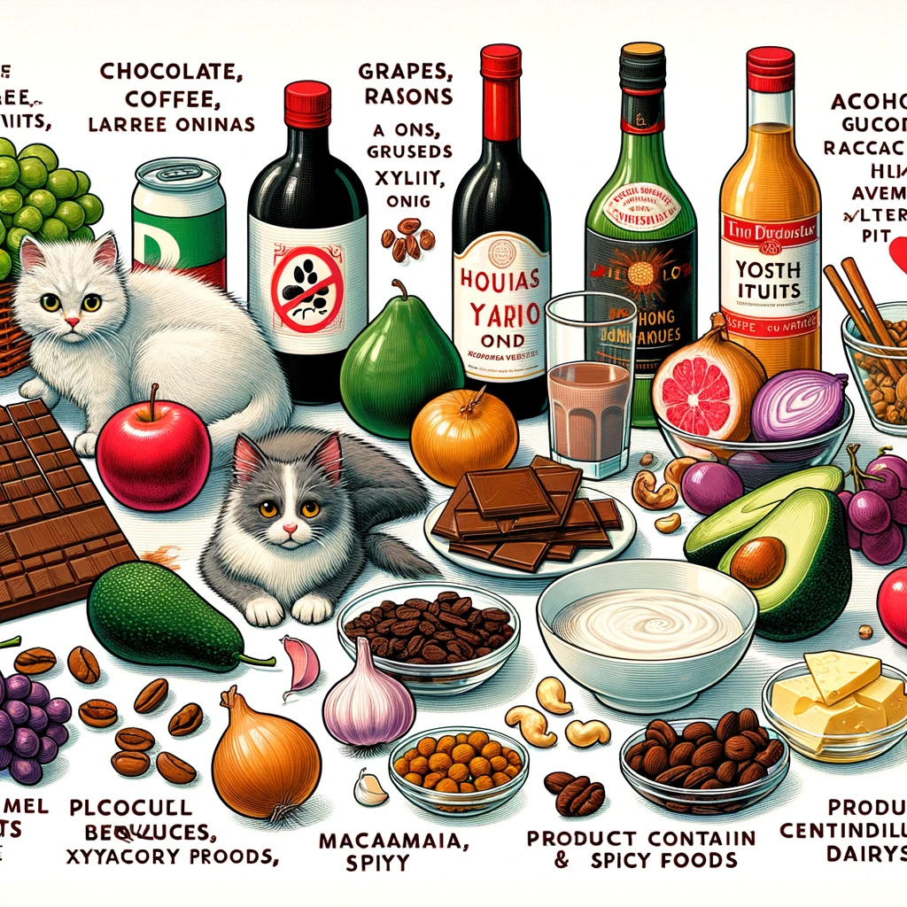 aliments toxiques pour les animaux